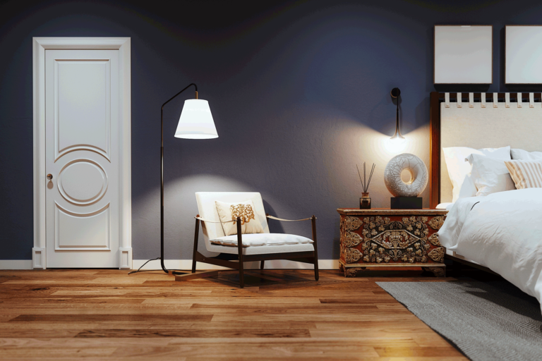 salon de maison avec décoration scandinave