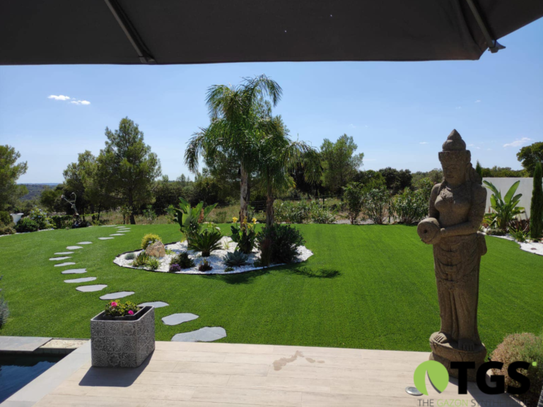 gazon synthétique jardin