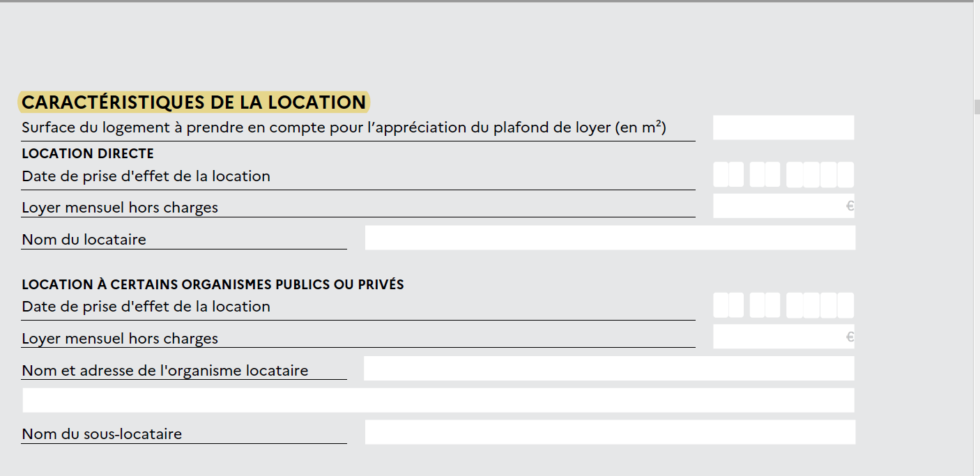 Comment remplir le formulaire 2044 EB loi pinel ? - Aude-location