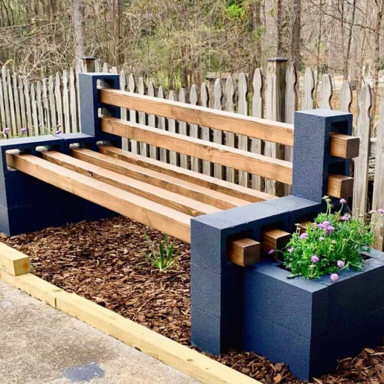 Banc de jardin