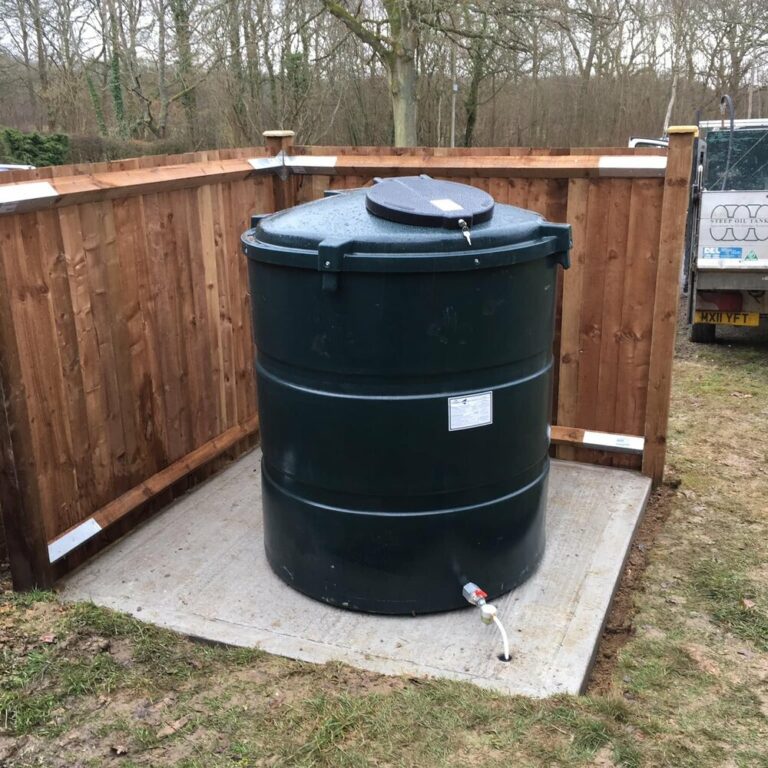 emplacement installation cuve fioul