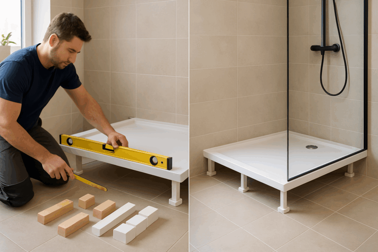 découvrez comment surelever un receveur de douche en quelques étapes simples et sans travaux compliqués. suivez notre guide pratique pour améliorer le drainage de votre douche tout en préservant l'esthétisme de votre salle de bains.