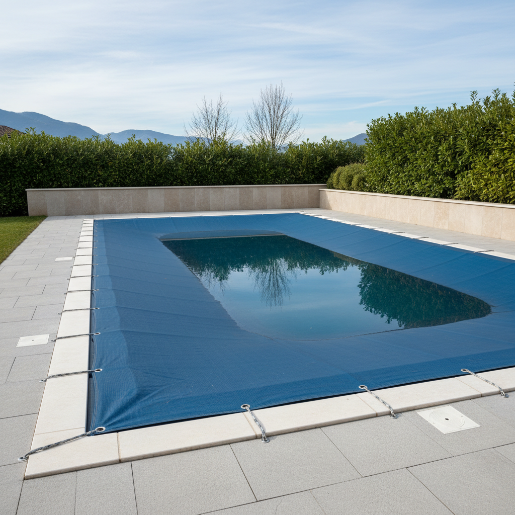 Comment fixer une bâche d'hivernage de piscine en seulement - guide visuel