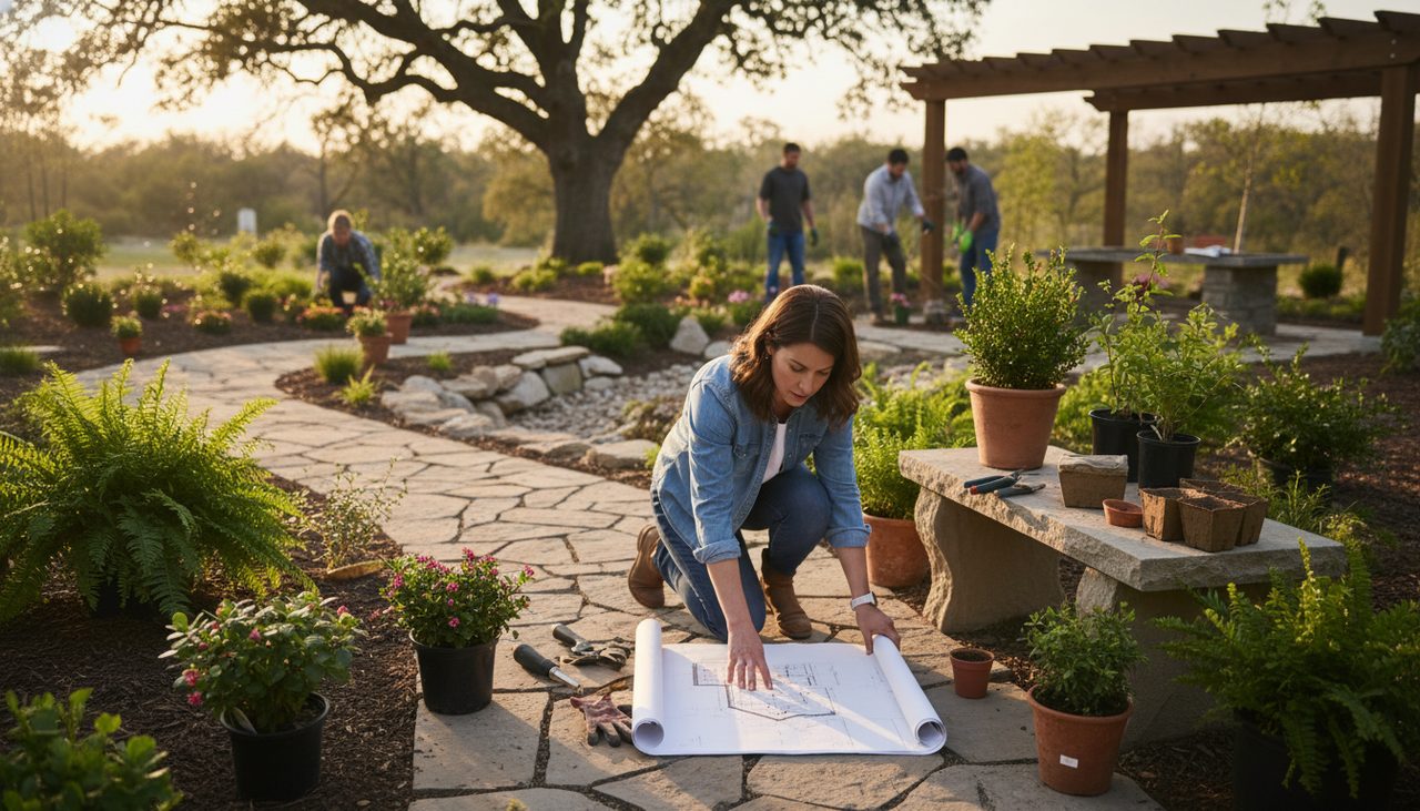 Engagez un paysagiste pour structurer votre jardin
