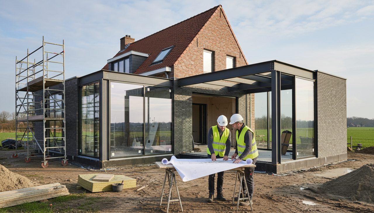 Coûts extension maison Belgique