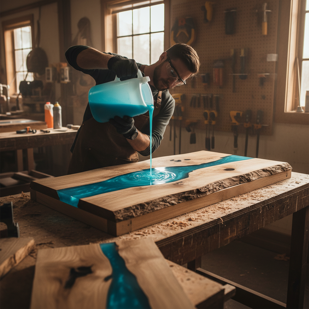 Quelles sont les meilleures essences de bois pour fabriquer une table époxy ? - guide visuel