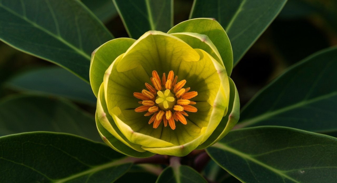 Fleur de tulipier de Virginie