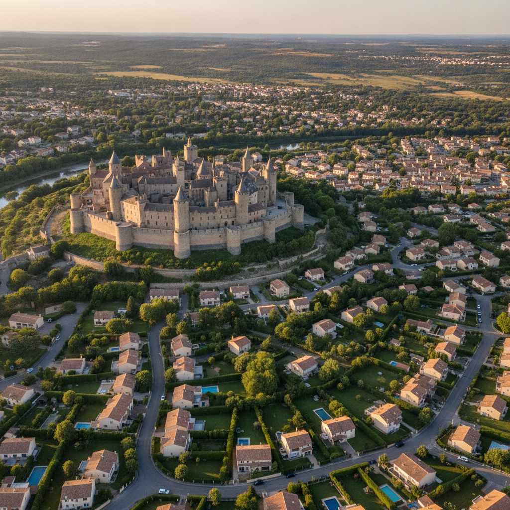 remise des clés d'une maison à louer près de Lézignan-Corbières